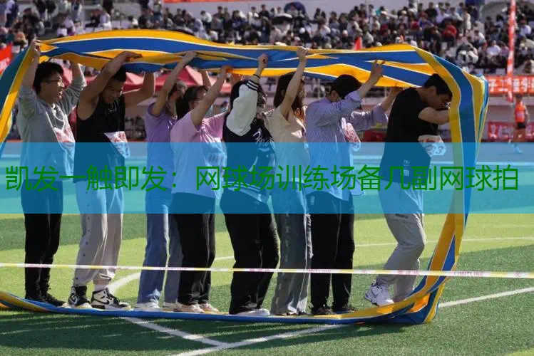 网球场训练场备几副网球拍