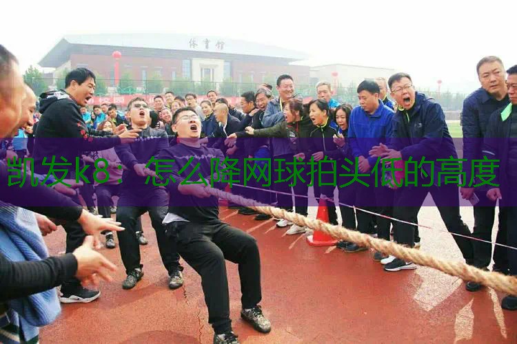 怎么降网球拍头低的高度